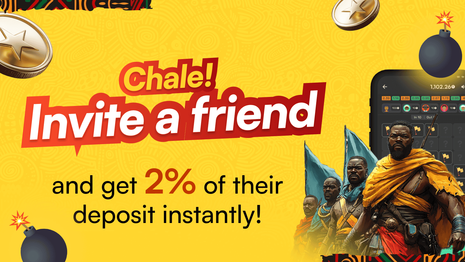 Earn every time your friends deposit!